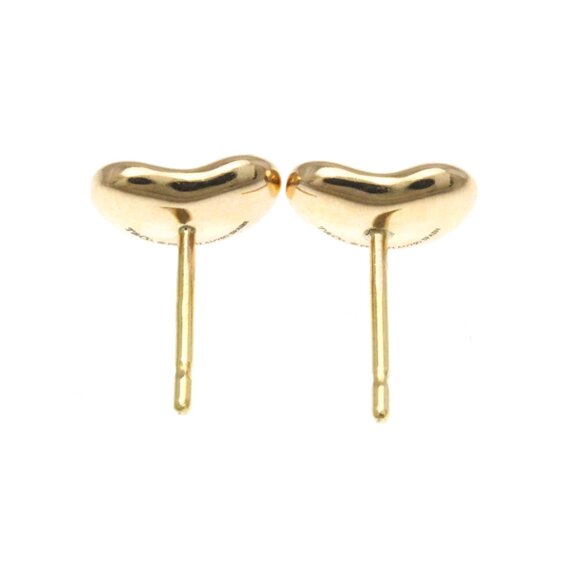 TIFFANY 18k Gold Bean Earrings - Picture 7 of 11
